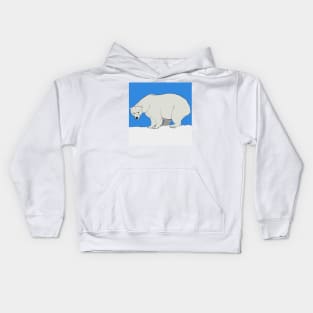 Polar bear 2 Kids Hoodie